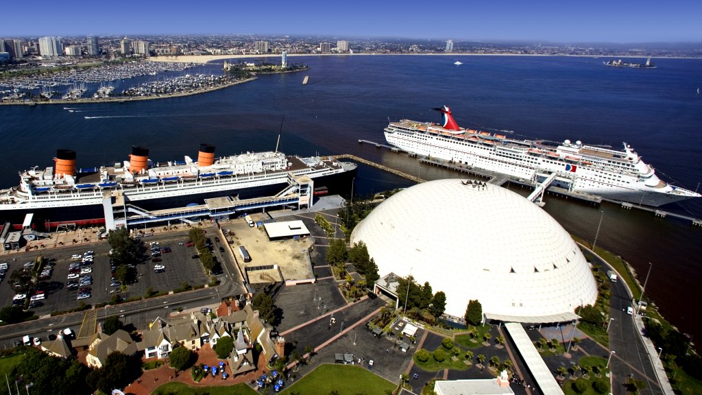 Queen Mary Dome, Port of Long Beach 